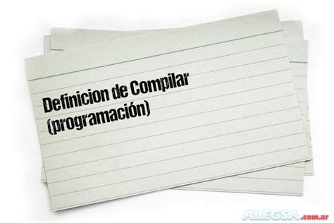 compilar .